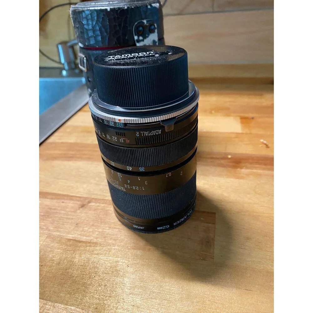 Tamron Adaptall-2 Zoom Lens for Nikon 35–70mm f/2.8–3.8 • 62mm Filter Thread